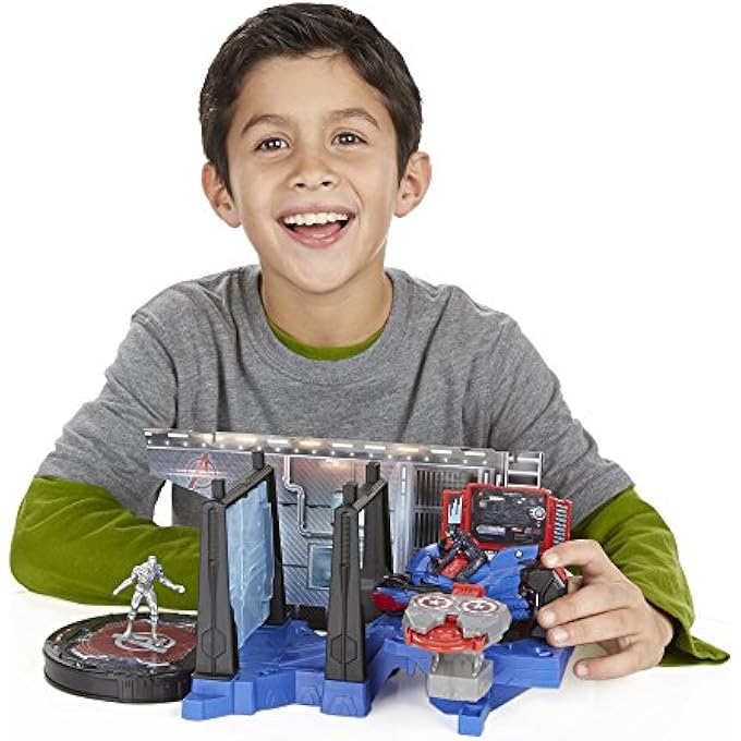 MARVEL AVENGERS HQ CAPTAIN AMERICA TOWER DEFENSE SET - Image 4